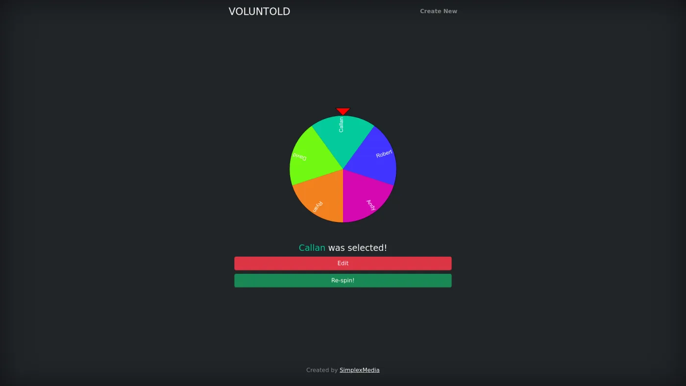 Voluntold